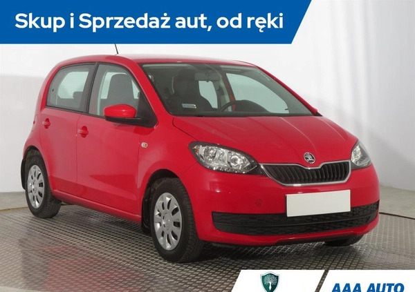 Skoda Citigo cena 37000 przebieg: 53900, rok produkcji 2018 z Krzanowice małe 154